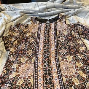 Off the shoulder dress